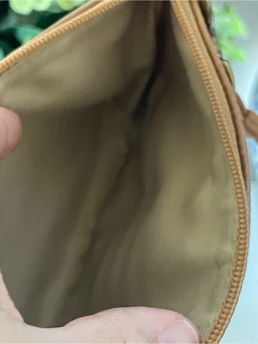 Coach wristlet smooth